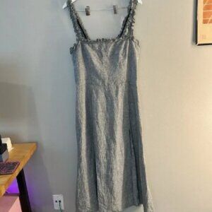 Reformation Linen Lavender Dress Size 12